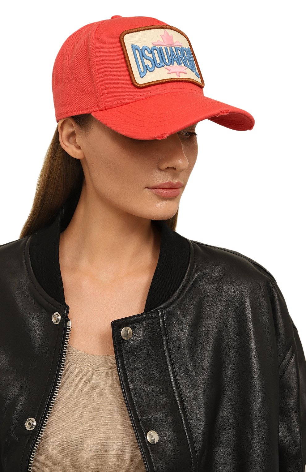 Хлопковая бейсболка DSQUARED2, арт. BCW0091 05C00001, фото 2