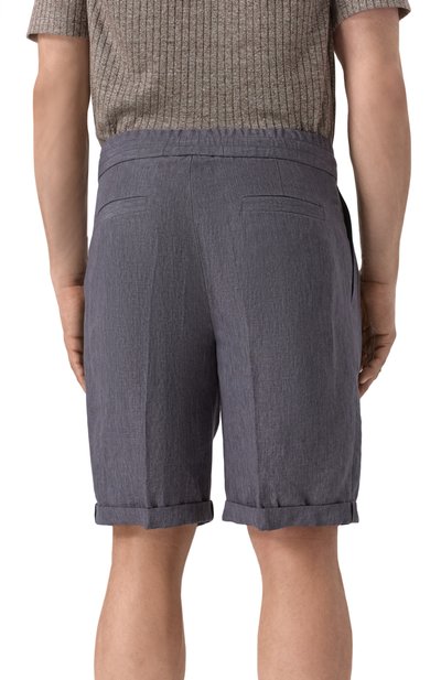 Льняные шорты BRUNELLO CUCINELLI, арт. MH248U0020, фото 4