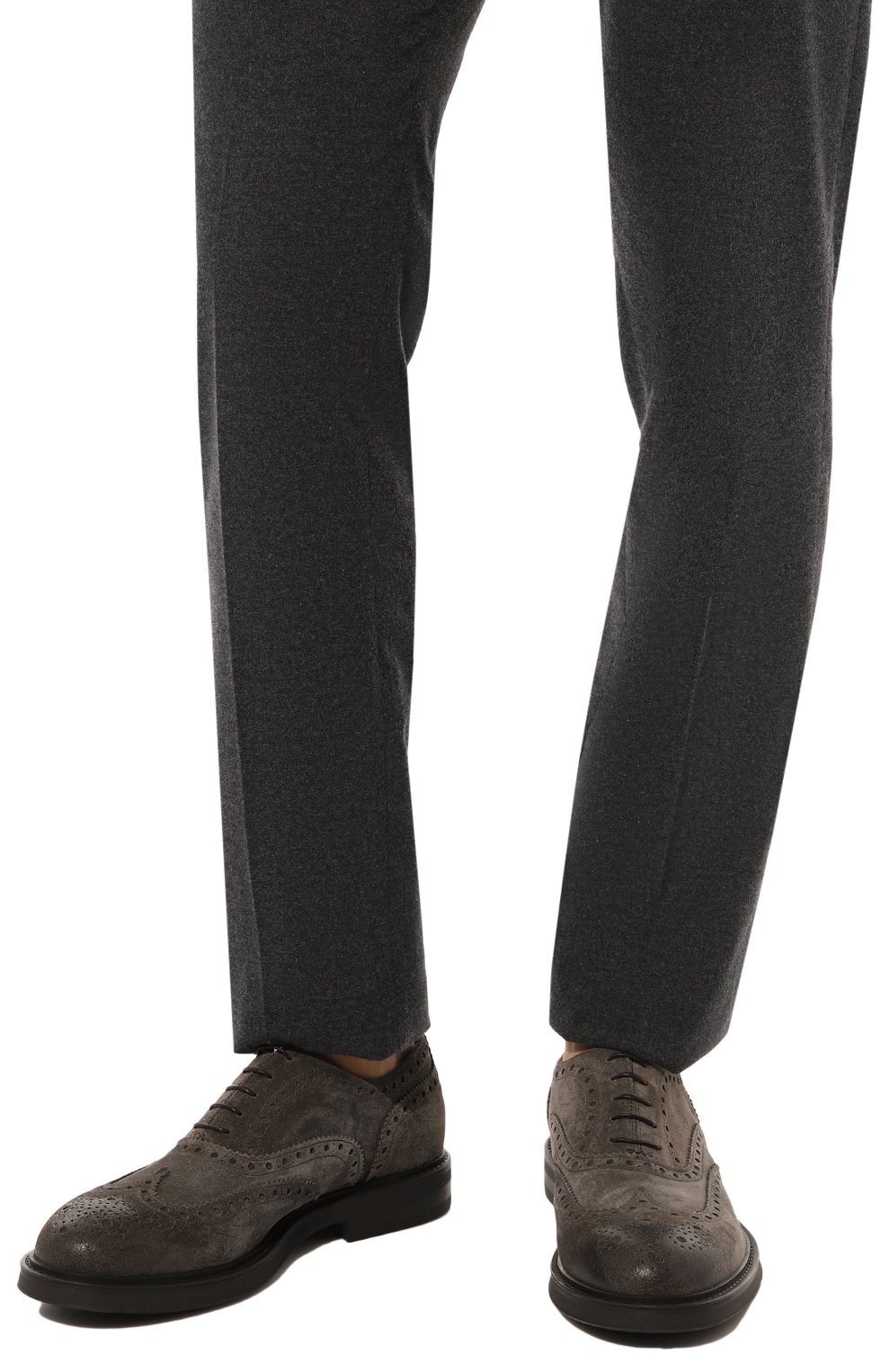 Замшевые оксфорды GREEN GEORGE, арт. 9012/LIGHT, фото 3