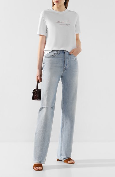 Хлопковая футболка STELLA MCCARTNEY, арт. 381701/SNW71, фото 2
