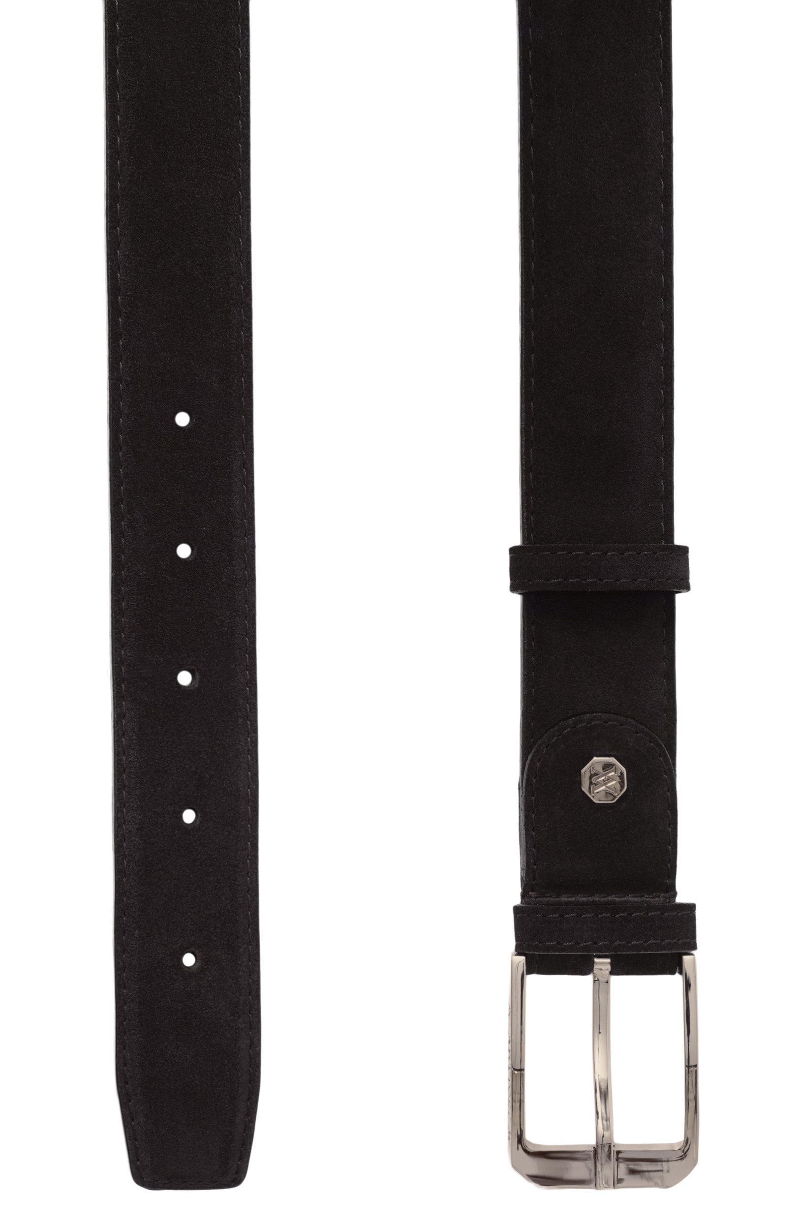 Замшевый ремень ARTIOLI черного цвета по цене 57900 руб., арт. BELTS/SU, фото 3 Замшевый ремень ARTIOLI, арт. BELTS/SU, фото 3