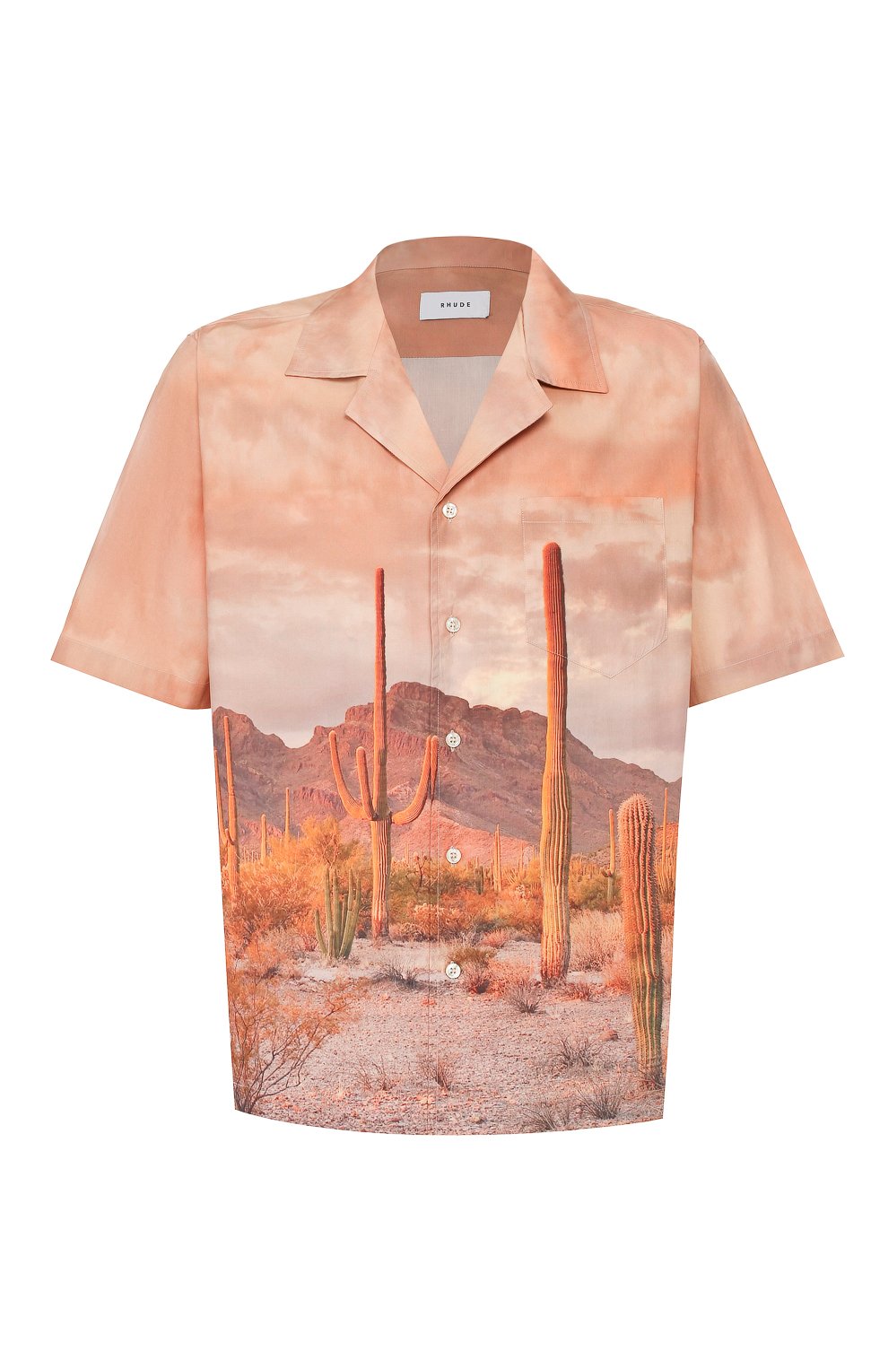 Хлопковая рубашка RHUDE, арт. RHU06PS20027, фото 1
