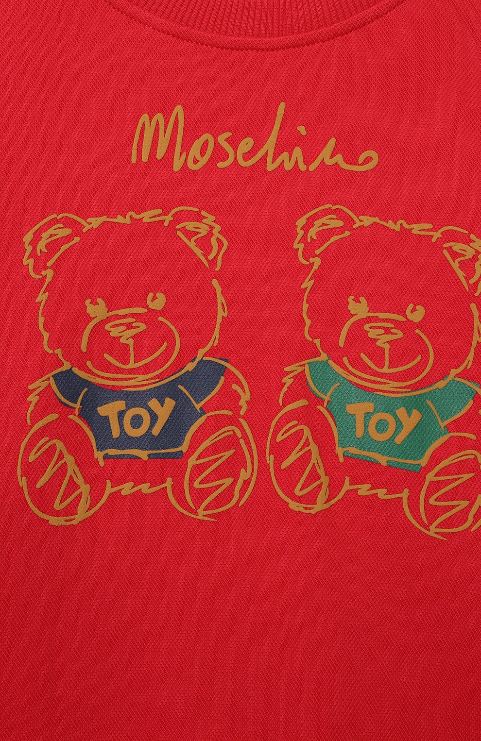 Хлопковый свитшот MOSCHINO, арт. H0F07H/LCA64/10-14, фото 3