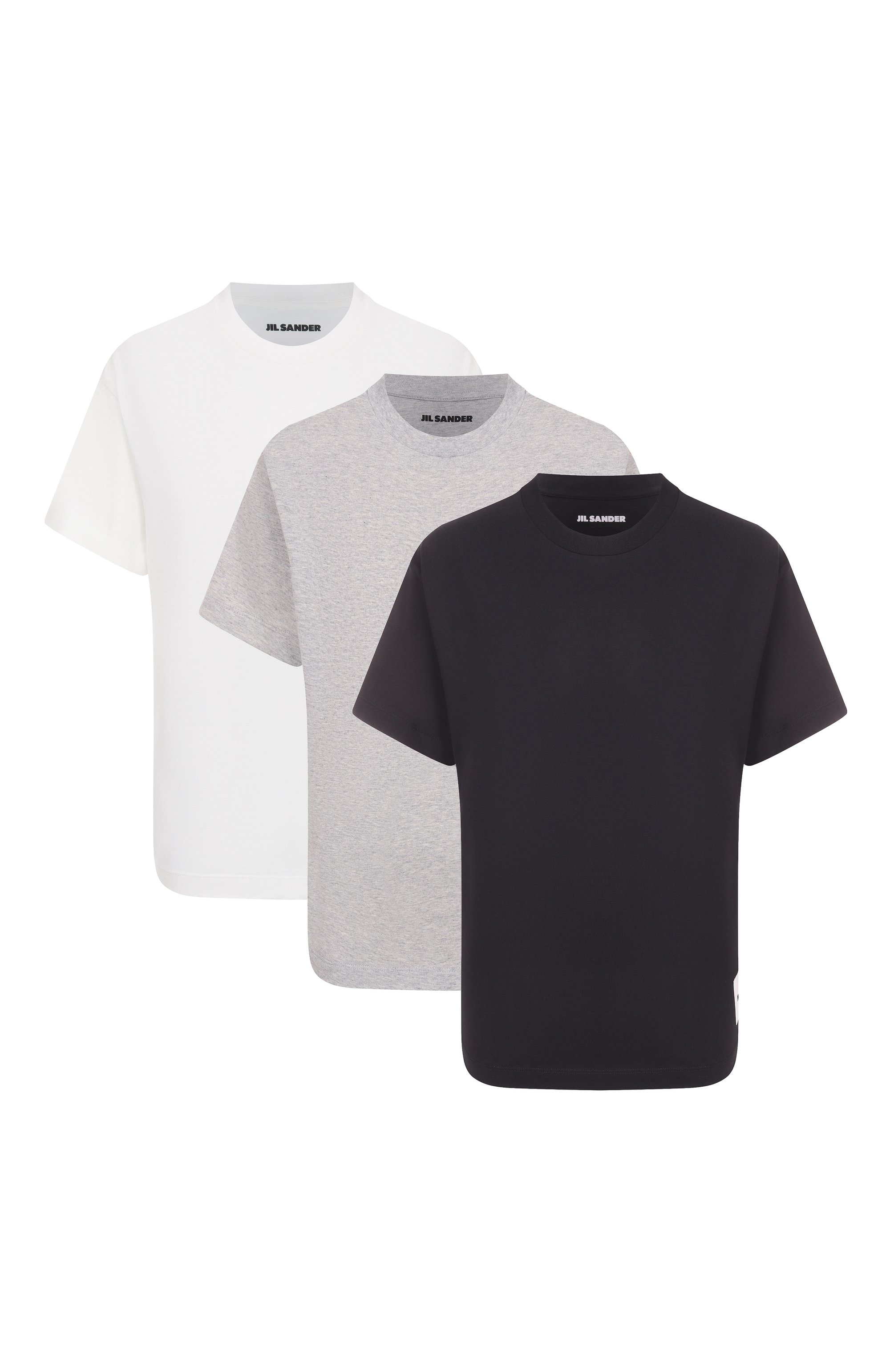 Комплект из тр�ех хлопковых футболок JIL SANDER, арт. J53GC0008/JTN254, фото 1
