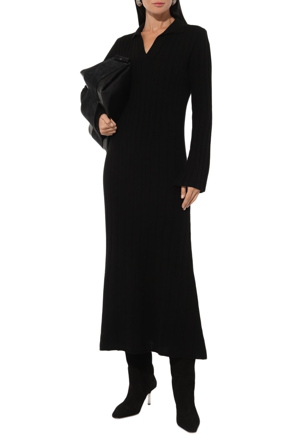 Платье из шерсти и кашемира PIETRO BRUNELLI, арт. AGG002/WS0013/9999, фото 2