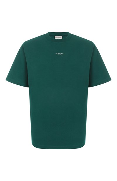 Хлопковая футболка DROLE DE MONSIEUR, арт. PERM-TS202-C0002-DGN, фото 1