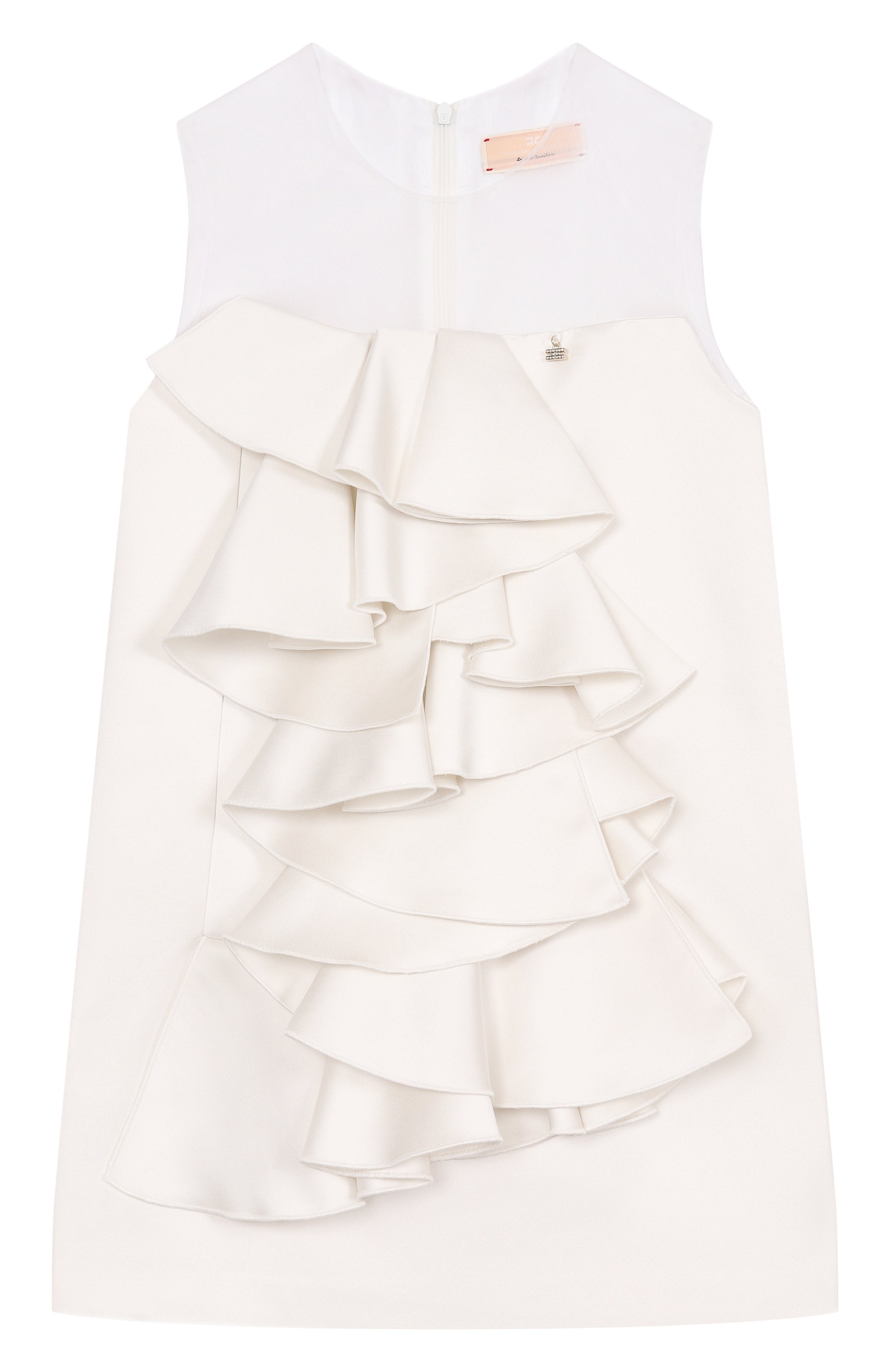 Атласное платье ELISABETTA FRANCHI LA MIA BAMBINA, арт. EFAB5740/RA016/10-12+, фото 1