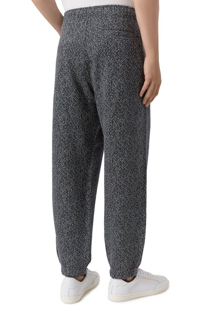 Джоггеры из хлопка и кашемира GIORGIO ARMANI, арт. GM002487/AF20656, фото 4