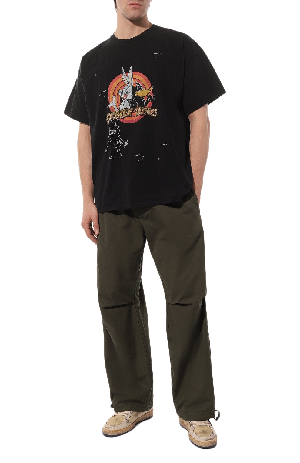 Хлопковая футболка DOMREBEL, арт. VTG T00N 5/T-SHIRT, фото 2