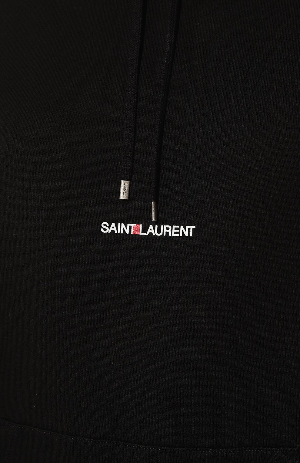 Хлопковое худи SAINT LAURENT, арт. 677256/YB2EZ1035, фото 5