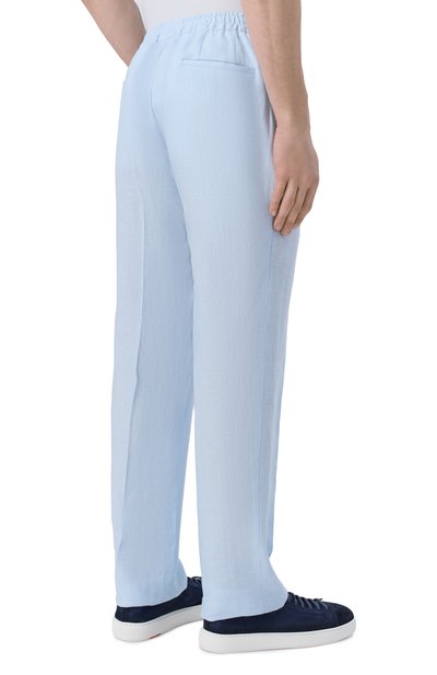 Льняные брюки KITON, арт. UPN01H09690, фото 4