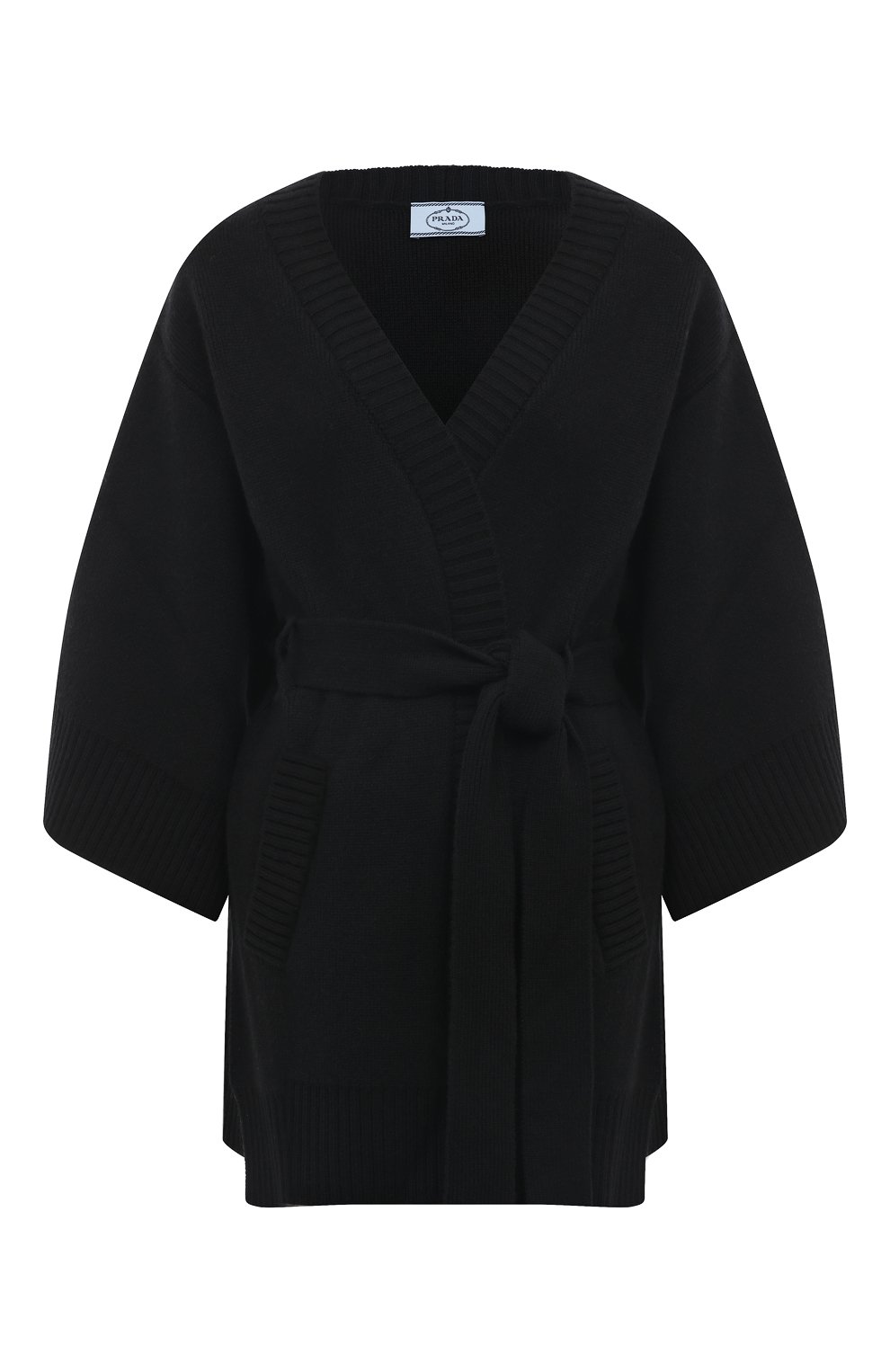 Кашемировый кардиган PRADA, арт. P25H95-1YGC-F0002-211, фото 1