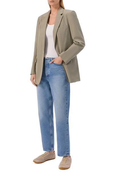 Текстильные кроссовки racer 45 BALMAIN, арт. GN0VI770/TCHR, фото 3