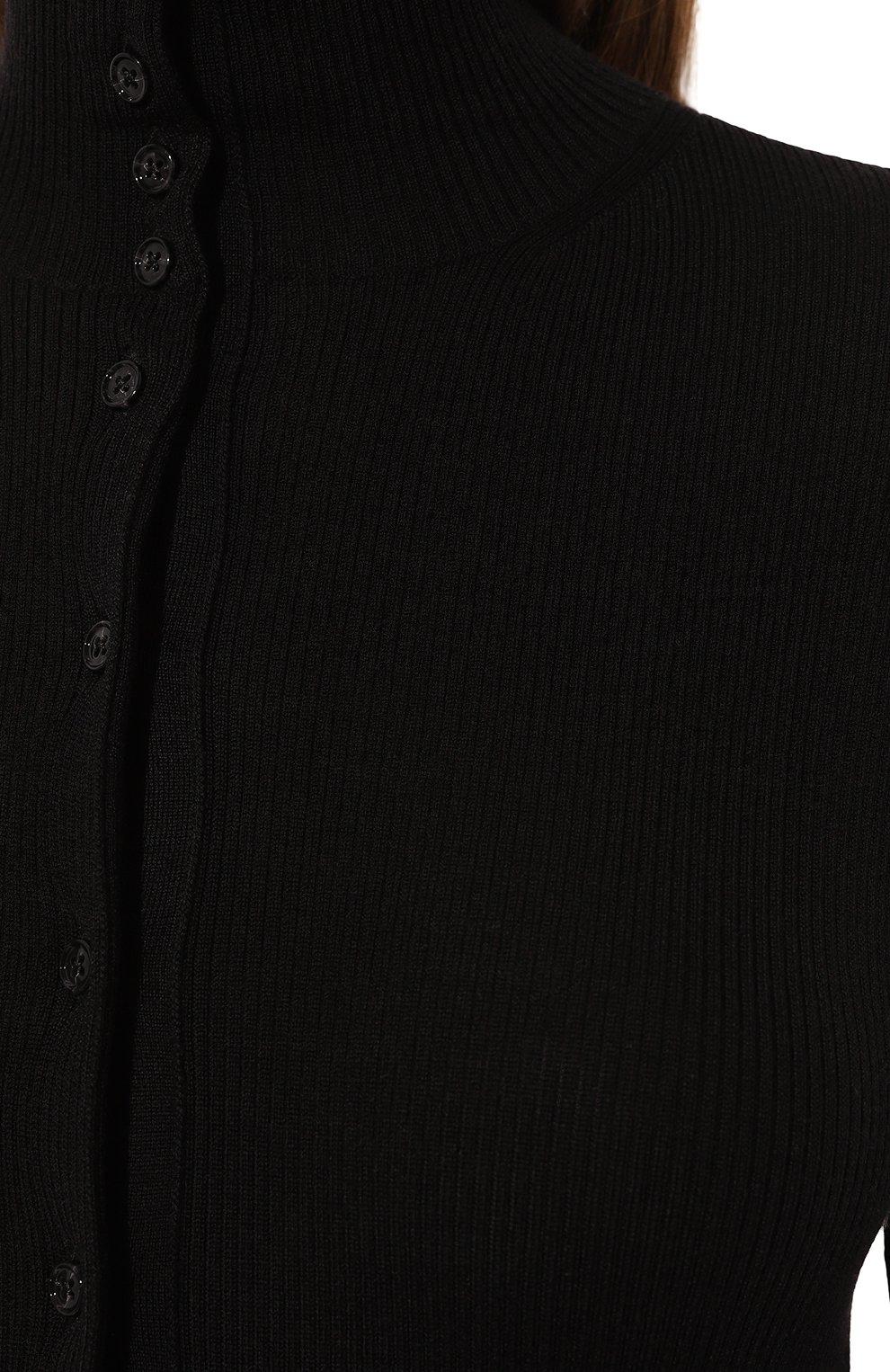 Шерстяное платье ANN DEMEULEMEESTER, арт. 2402-W-KN01-KN043-099, фото 5