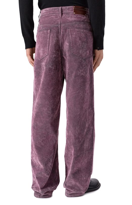 Джинсы Dries Van Noten 020927-2392-403 Сиреневый  020927-2392-403 Фото 4