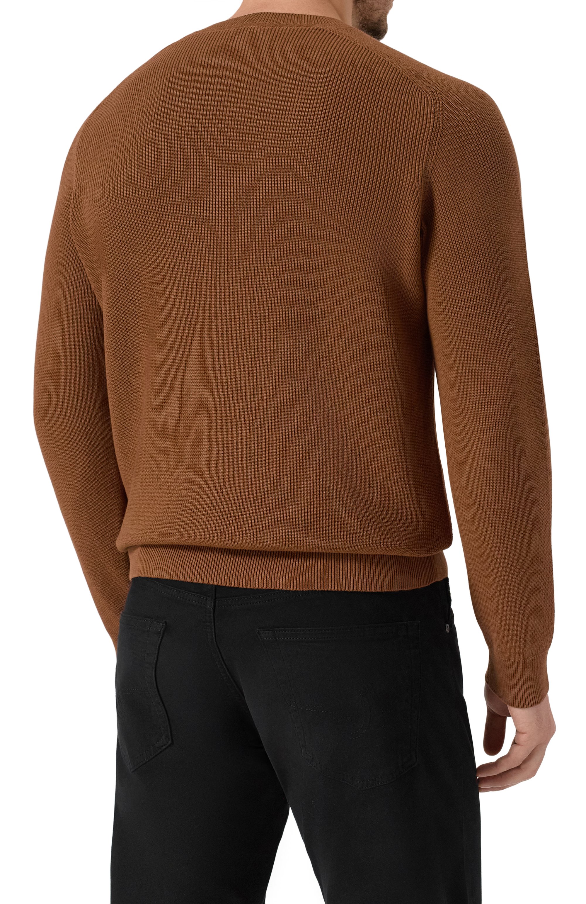 Хлопковый джемпер BOSS, арт. 50543136, фото 4