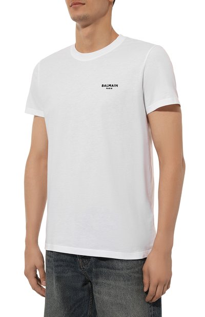 Хлопковая футболка BALMAIN, арт. DH1EF000/BB04, фото 3