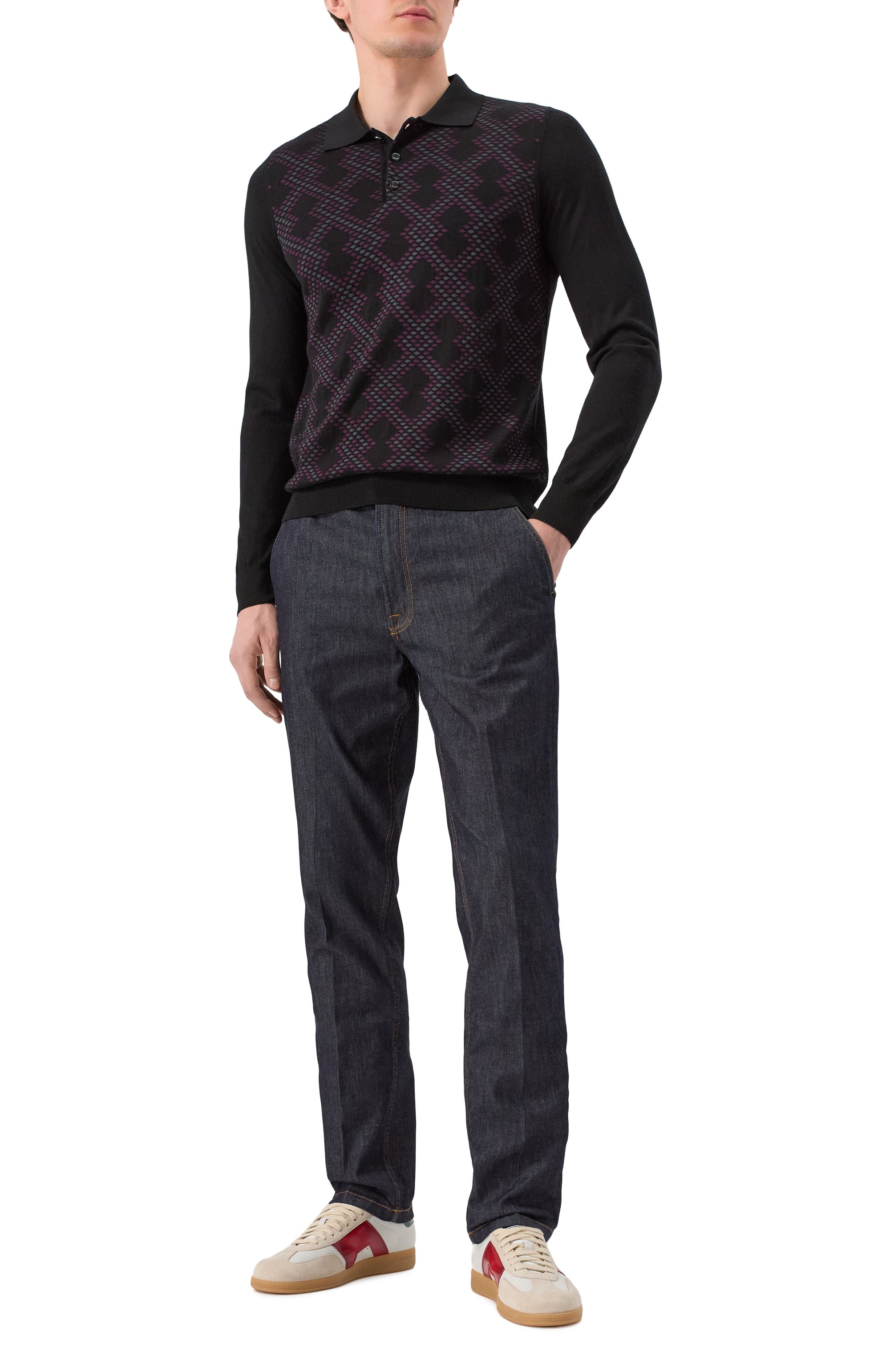 Поло из кашемира и шелка ZILLI, арт. KBP001M0330VM0U00, фото 2