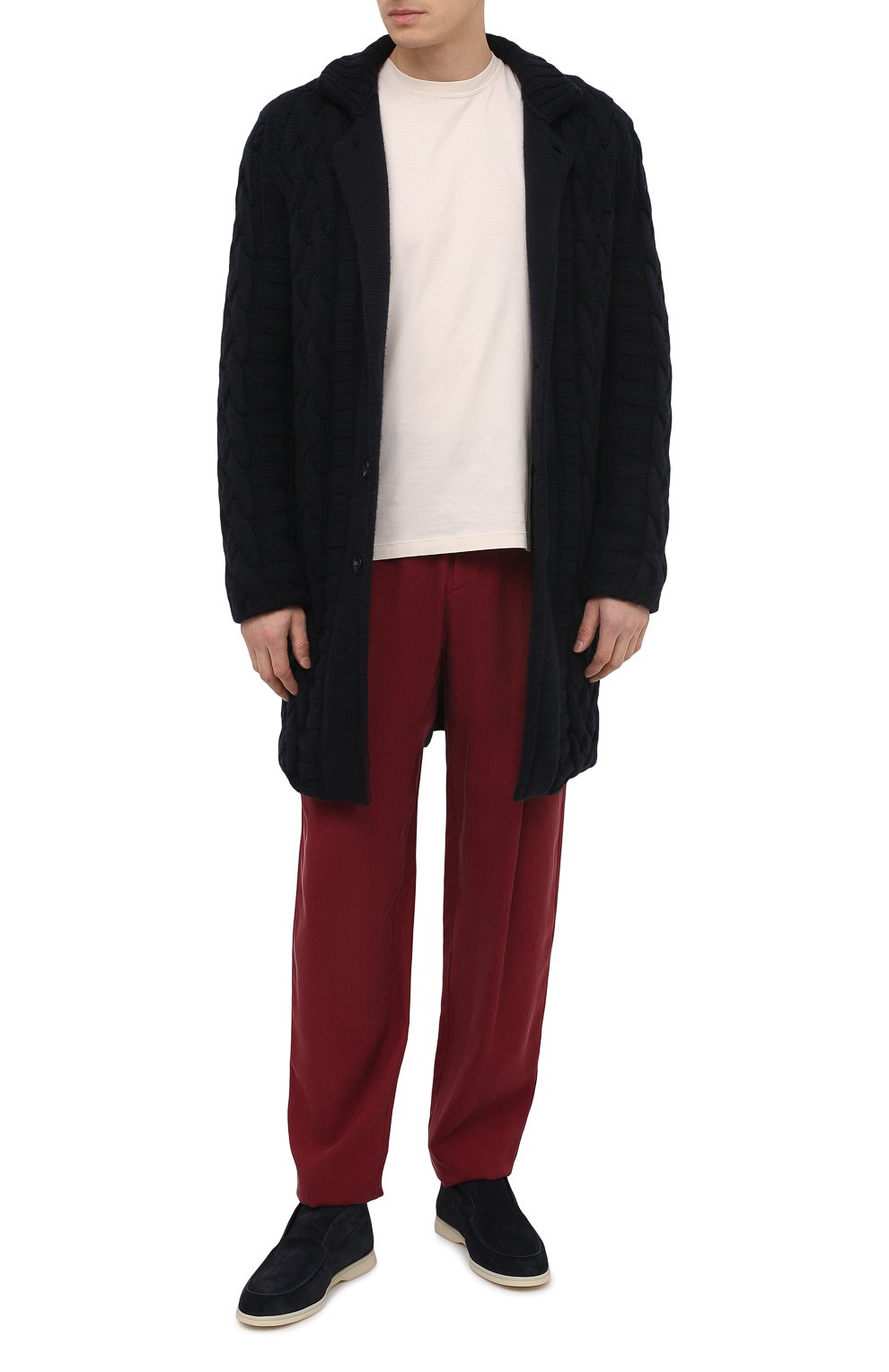 Кашемировый кардиган с меховой подкладкой KITON, арт. UMK0015C, фото 2