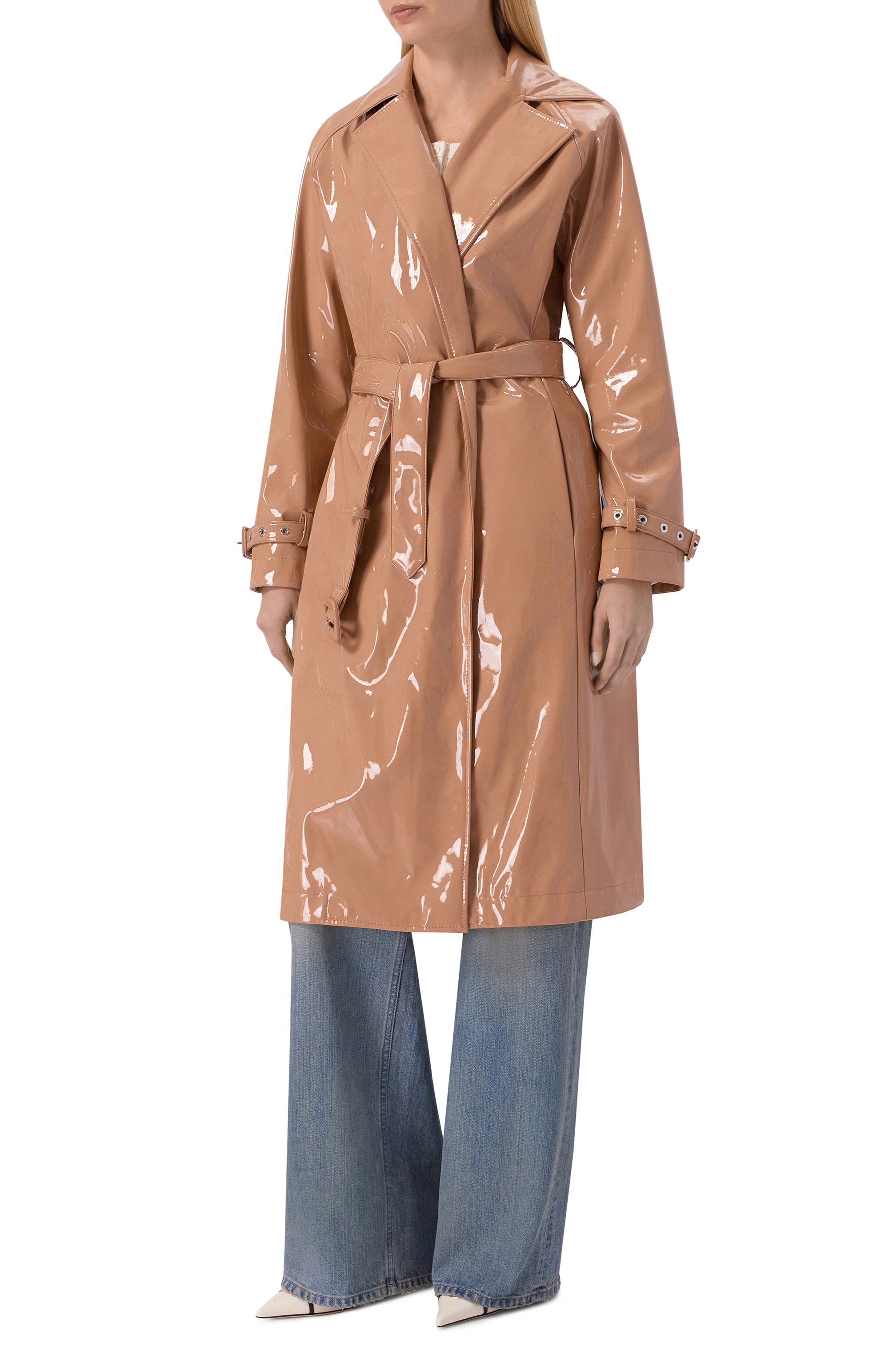 Лакированный плащ DOLCE & GABBANA, арт. F0W3WT/FUSW7, фото 3