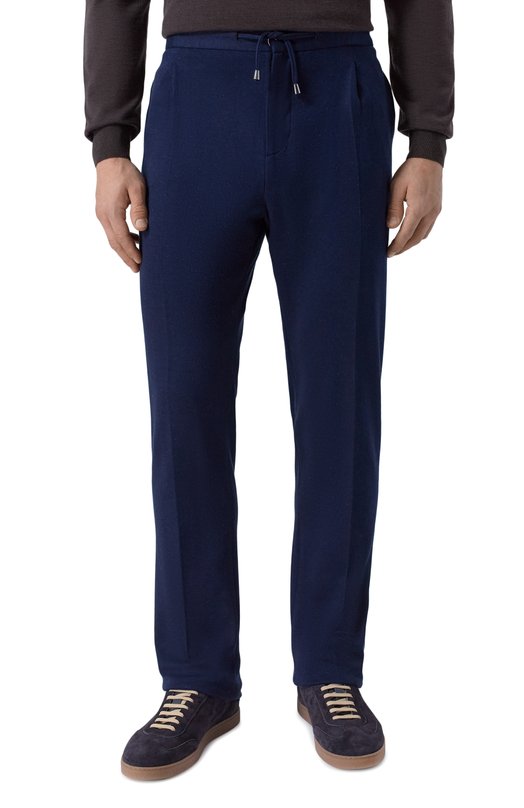 Костюм из хлопка и кашемира Andrea Campagna BIELLA/DD100_SET Синий  BIELLA/DD100_SET Фото 4