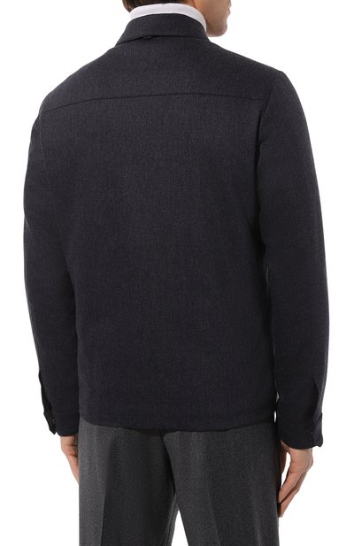 Шерстяная куртка CORNELIANI, арт. 94L534-9418540, фото 4