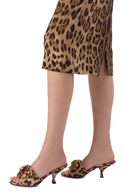 Текстильные мюли keira 60 DOLCE & GABBANA, арт. CR1920/A0079, фото 2