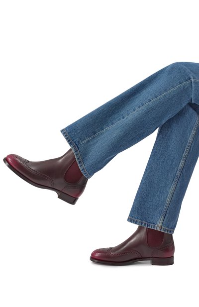 Кожаные челси SANTONI, арт. WTTG71801BJ2NWHM, фото 3