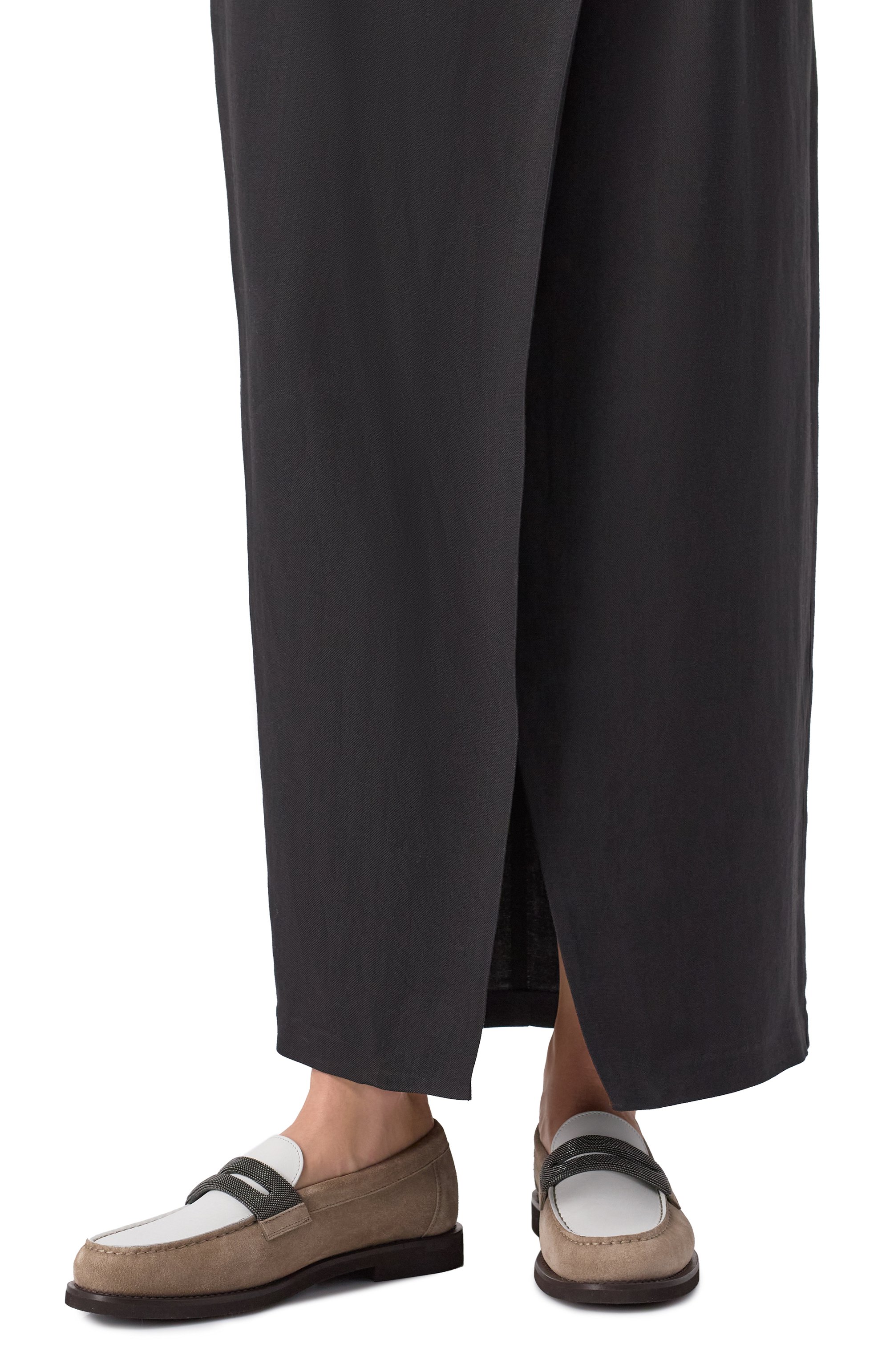 Замшевые пенни-лоферы BRUNELLO CUCINELLI, арт. MZSFG2870, фото 3