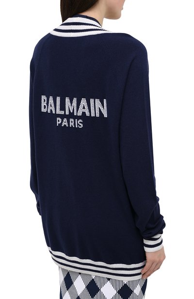 Кардиган из шерсти и кашемира BALMAIN, арт. VF13405/K225, фото 4