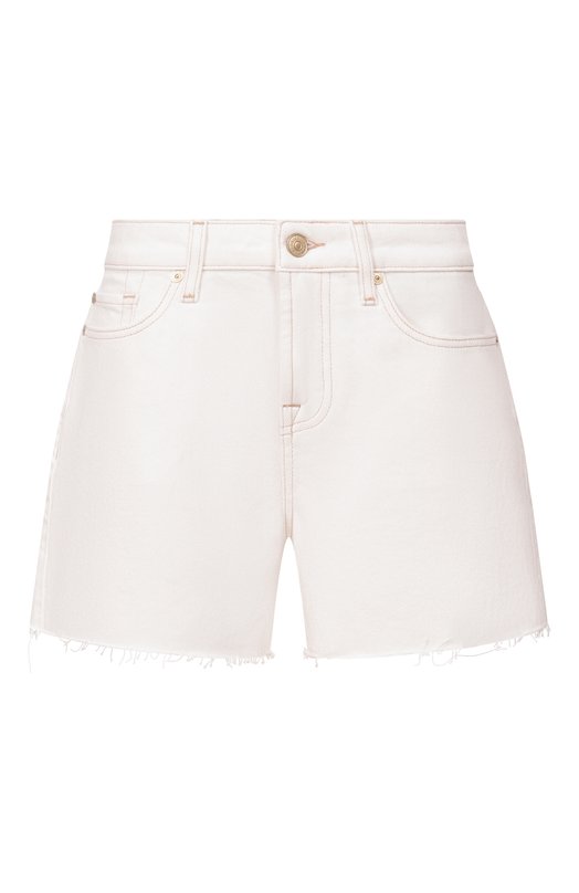 Джинсовые шорты Monroe 7 For All Mankind 7U900D52-MKY Белый 7U900D52-MKY