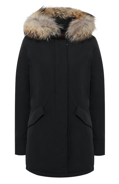 Женская парка с меховой отделкой капюшона WOOLRICH, арт. WWCPS2604/CF40