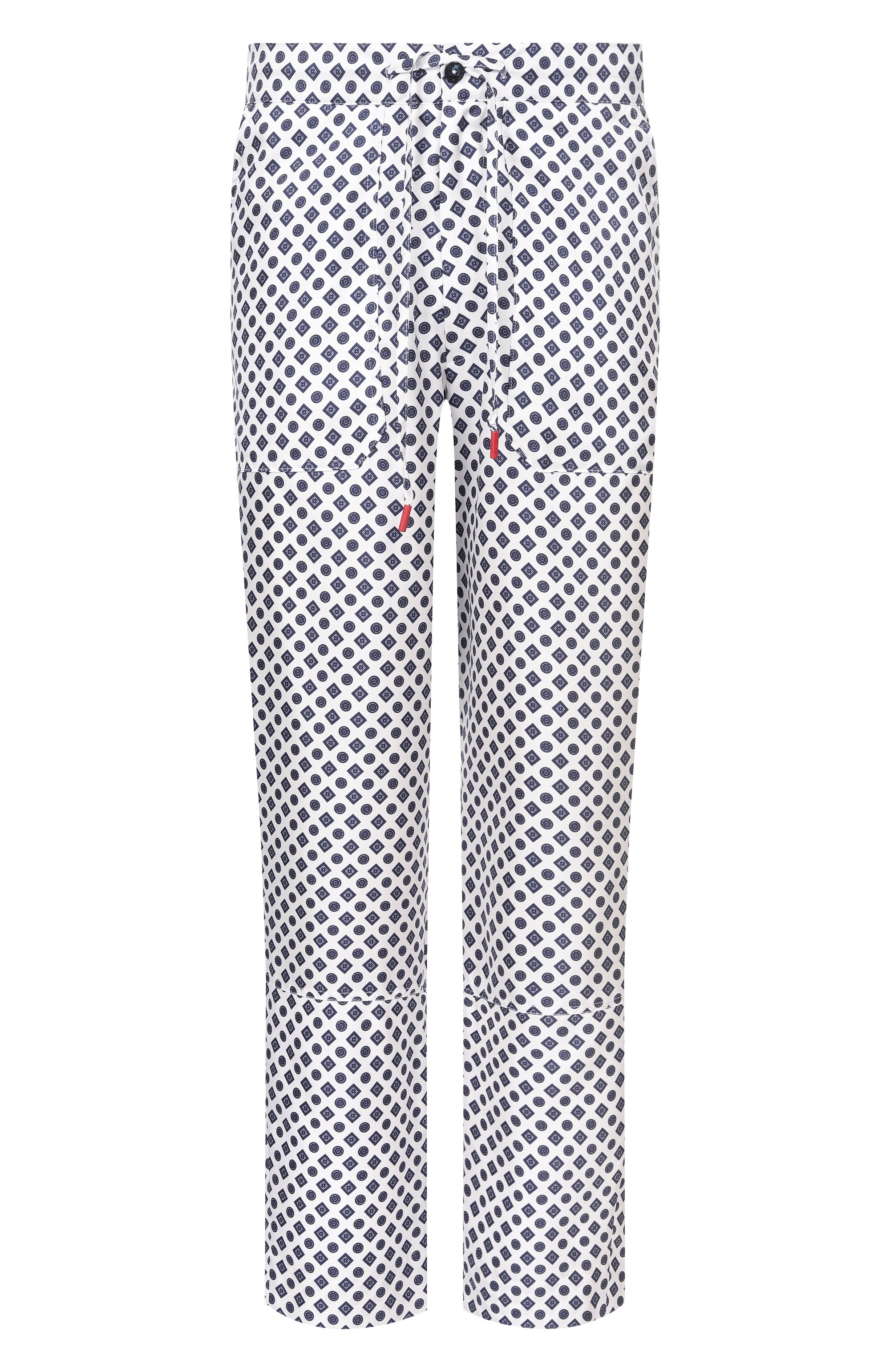 Шелковые брюки KITON, арт. UPN004H09721, фото 1