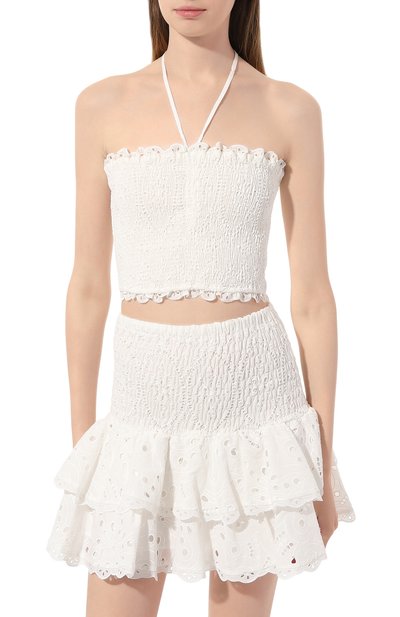 Хлопковый топ CHARO RUIZ IBIZA, арт. 233108, фото 3