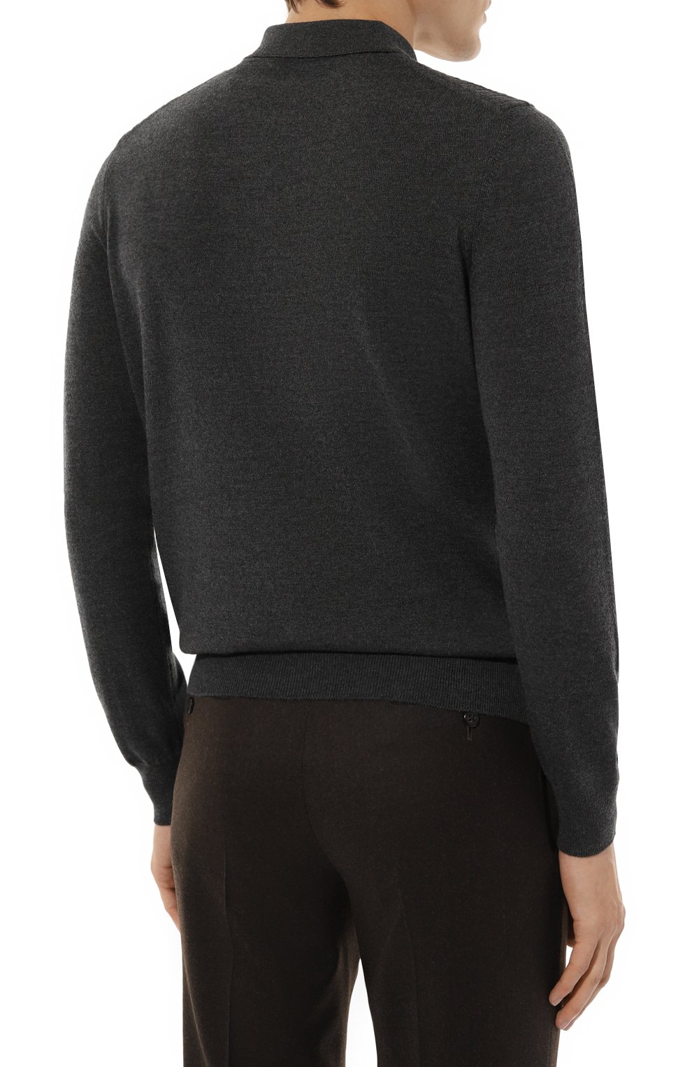 Шерстяное поло CORNELIANI, арт. 94M509-9425116, фото 4