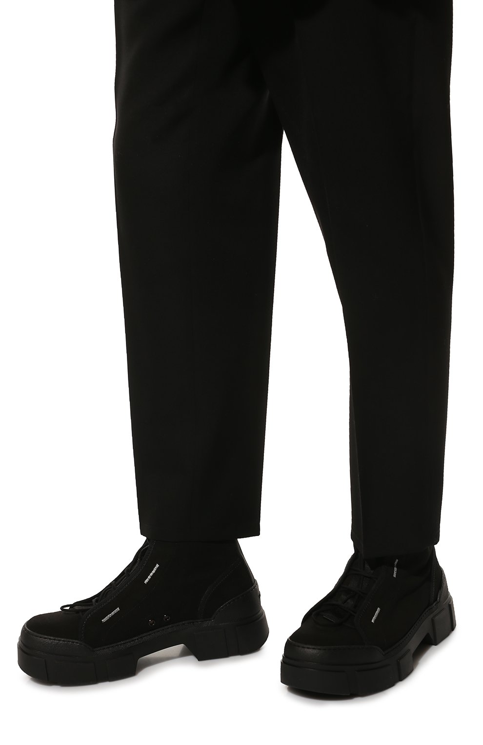 Текстильные ботинки VIC MATIE черного цвета по цене 43700 руб., арт. 1A4642U_V06B08B002, фото 3 Текстильные ботинки VIC MATIE, арт. 1A4642U_V06B08B002, фото 3