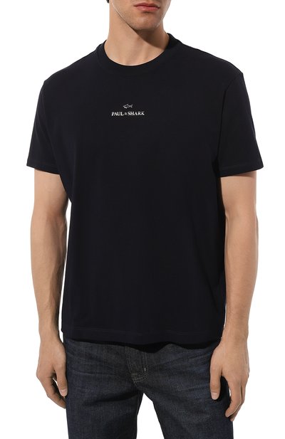 Хлопковая футболка PAUL&SHARK, арт. 14311646, фото 3