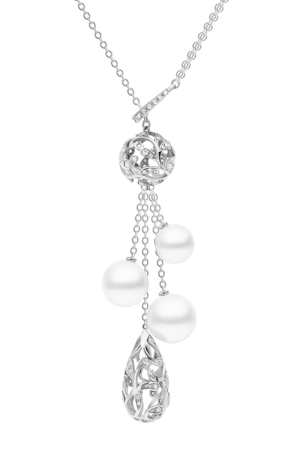 Колье UTOPIA бесцветного цвета по цене 1586000 руб., арт. BP3BB02, фото 1 Колье UTOPIA, арт. BP3BB02, фото 1