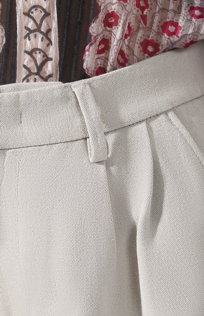 Шорты из смеси хлопка и льна ISABEL MARANT, арт. SH0206-19P011I/KAB, фото 5