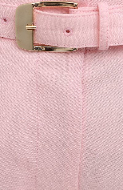 Брюки из вискозы и льна PROENZA SCHOULER розового цвета по цене 93000 руб., арт. R2126002-AY133, фото 5 Брюки из вискозы и льна PROENZA SCHOULER, арт. R2126002-AY133, фото 5