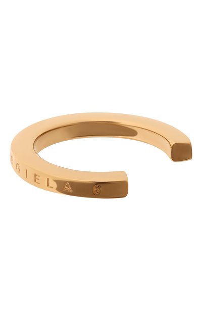 Кольцо MM6 золотого цвета по цене 19150 руб., арт. SM6UQ0037 SV0187, фото 3 Кольцо MM6, арт. SM6UQ0037 SV0187, фото 3