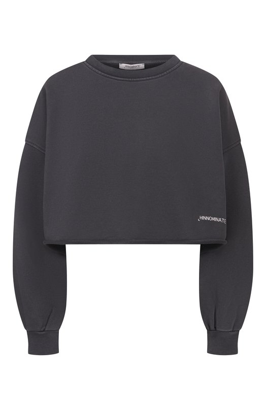 Хлопковый свитшот HINNOMINATE HMABW02436 Серый HMABW02436