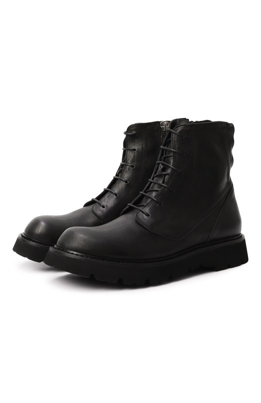 Кожаные ботинки Mattia Capezzani M2508/KURNI Чёрный M2508/KURNI