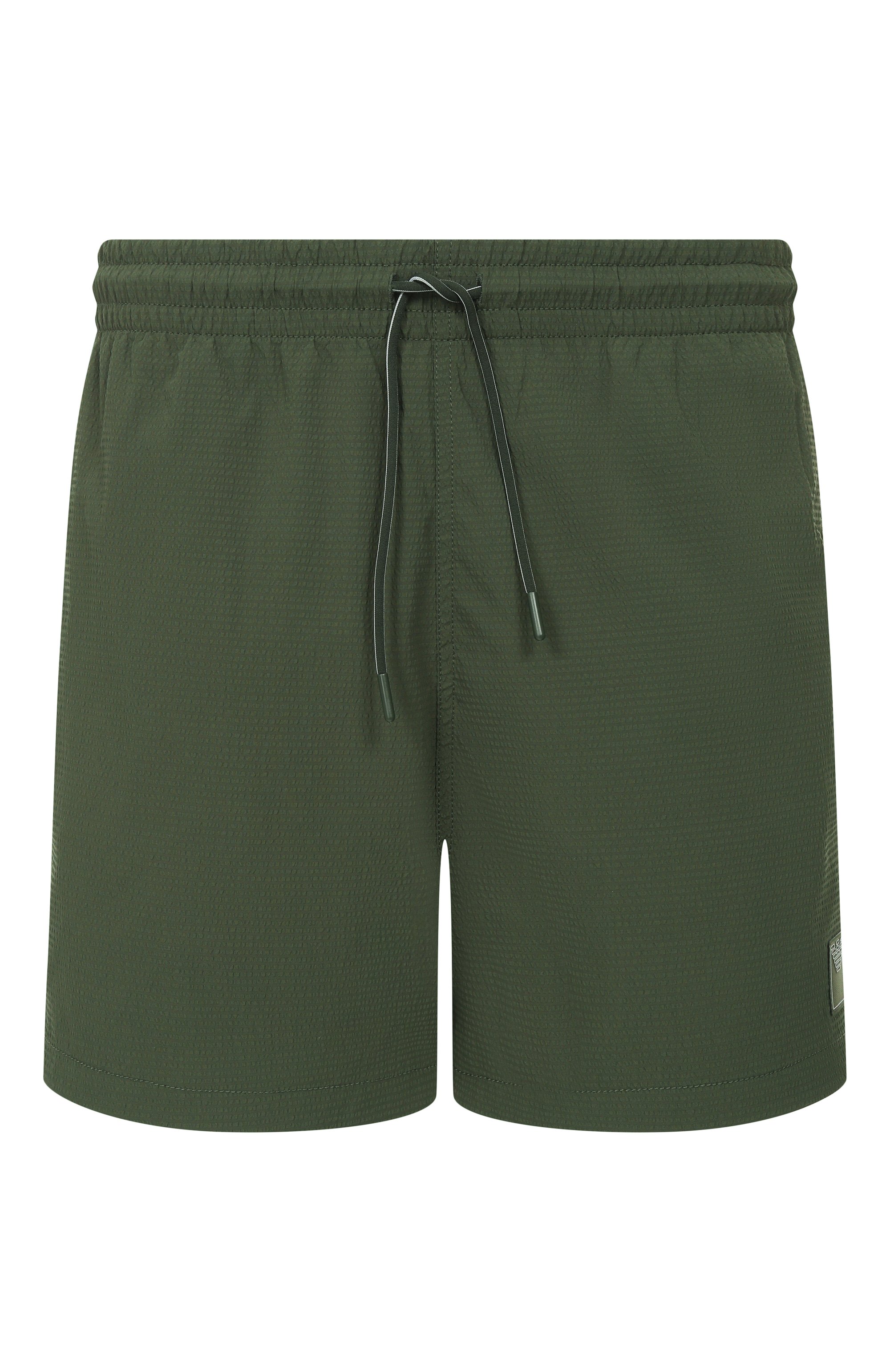 Плавки-шорты EMPORIO ARMANI темно-зеленого цвета по цене 13450 руб., арт. EM000583/AF12336, фото 1 Плавки-шорты EMPORIO ARMANI, арт. EM000583/AF12336, фото 1