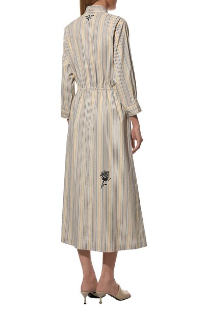 Хлопковое платье PRADA, арт. P3G73G-10M5-F0013-221, фото 4