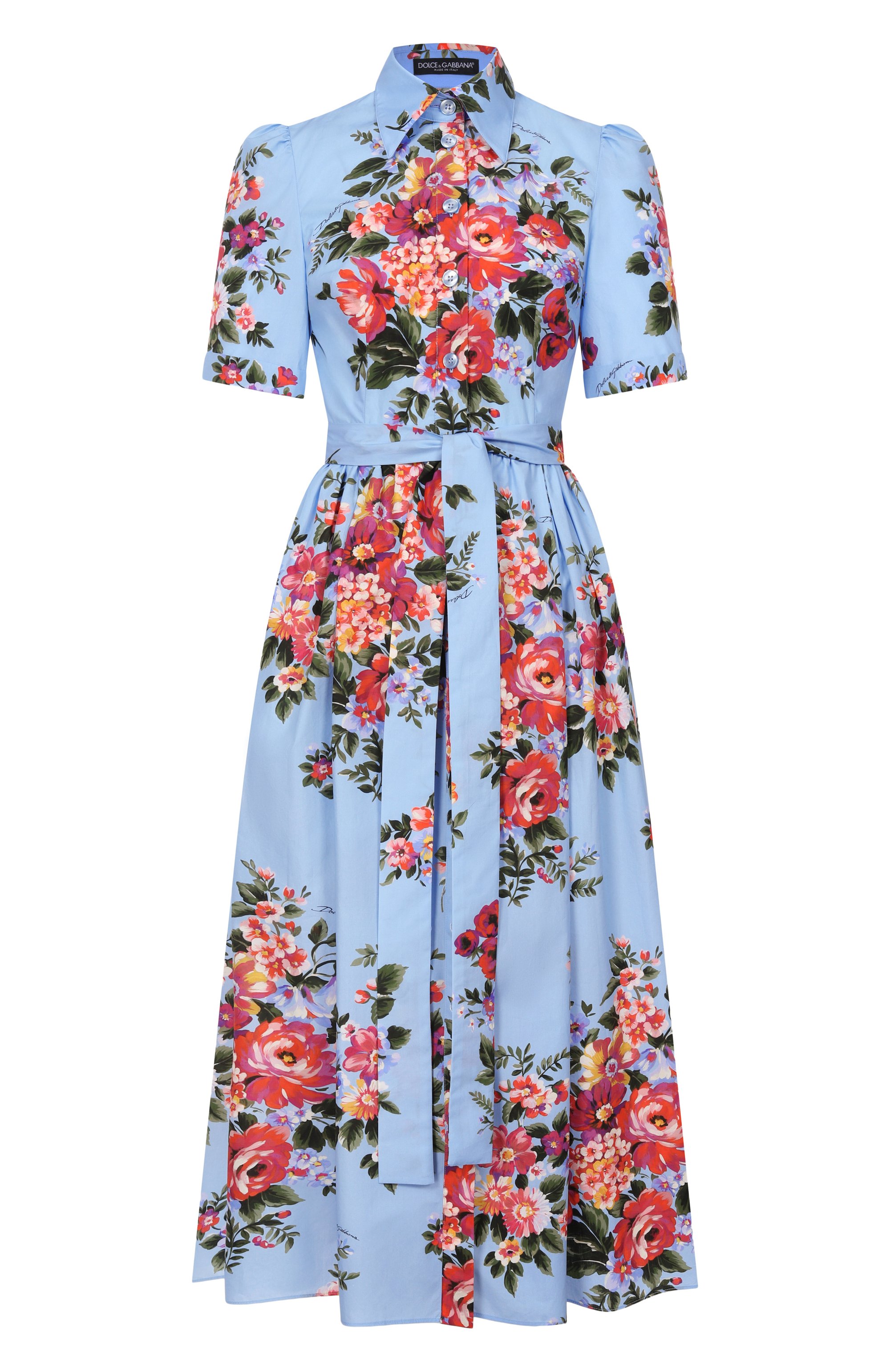 Хлопк овое платье DOLCE & GABBANA, арт. F6JFNT/HS5UU, фото 1
