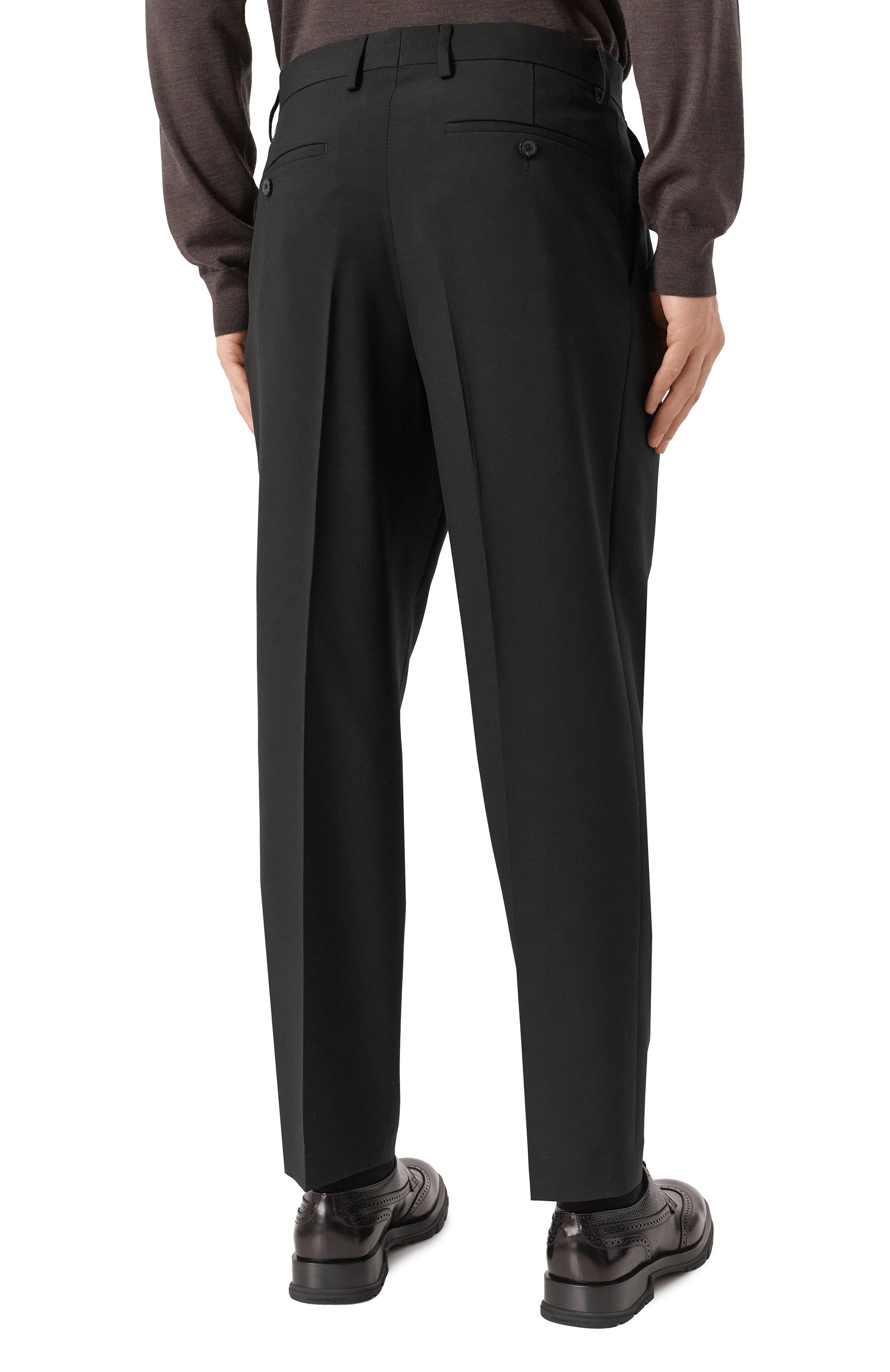 Шерстяные брюки DRIES VAN NOTEN, арт. 251-020902-1381, фото 4