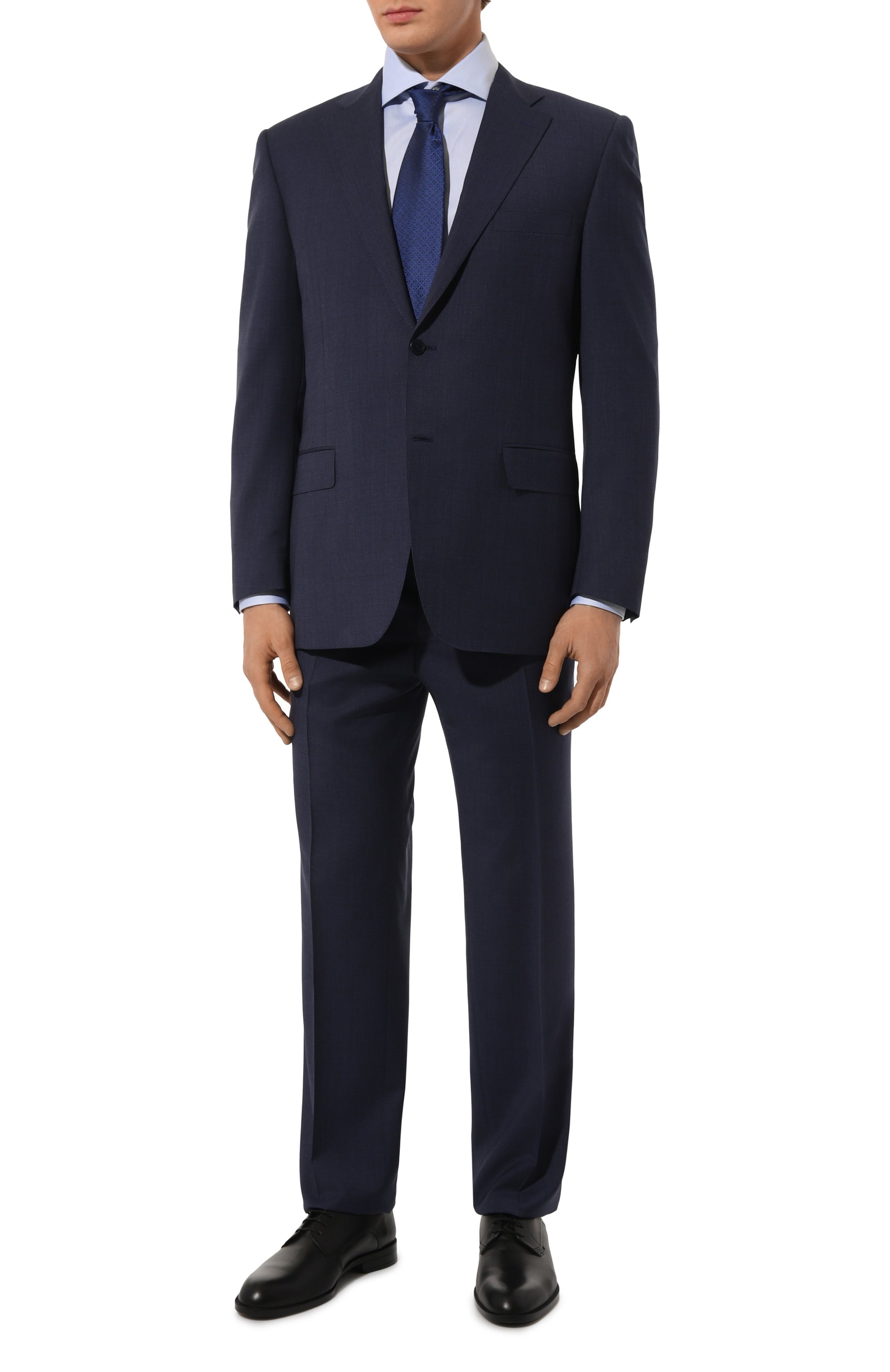 Хлопковая сорочка ZEGNA, арт. 704002A7/9MS0BA, фото 2