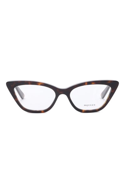 Оправа ALEXANDER MCQUEEN коричневого цвета по цене 26300 руб., арт. AM0560 002, фото 3 Оправа ALEXANDER MCQUEEN, арт. AM0560 002, фото 3