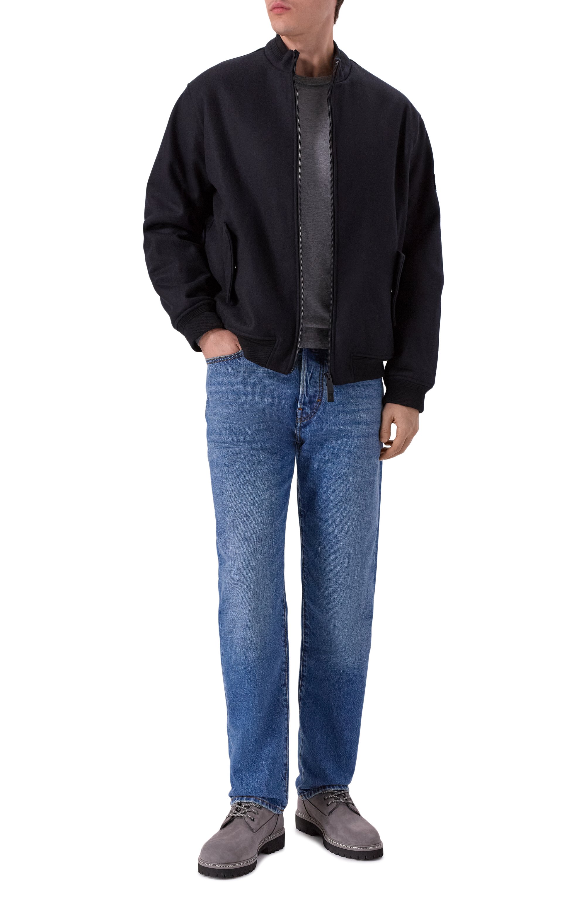 Ботинки draven из нубука HUGO, арт. 50552695, фото 2